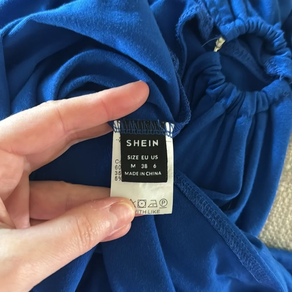 Blue Summer Dress - Picture 3 of 4